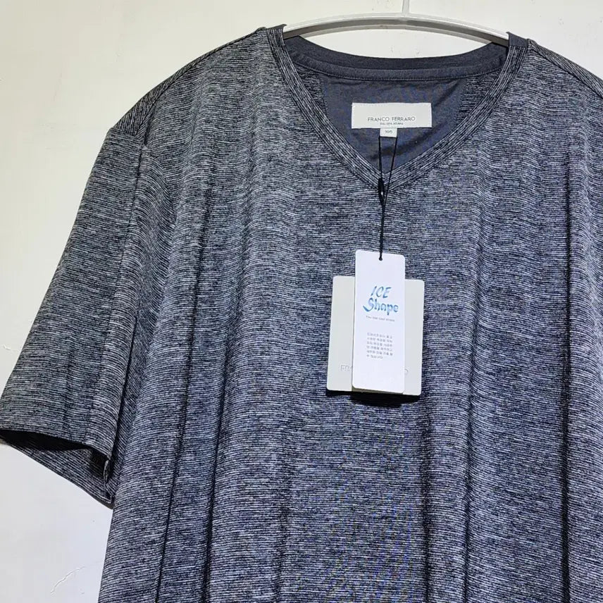 [BUNJANG] Franco Ferraro Ice Shape Short Sleeve T-Shirt (Men&