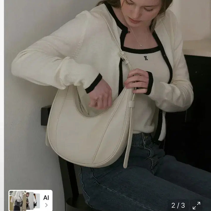 [BUNJANG] Polnuea Oval Bag / (새상품) 폴뉴아 오벌백