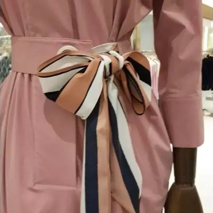 [BUNJANG] JIGOTT Belted Shirt Dress / 지고트 셔츠형 벨트 원피스  66 사이즈