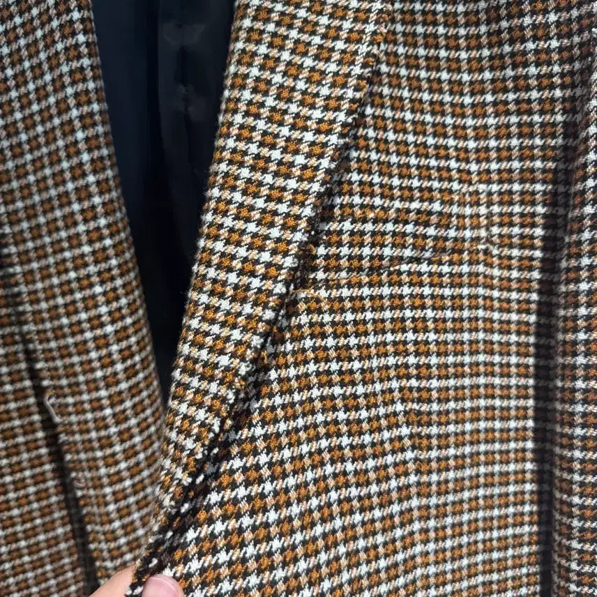 [BUNJANG] System Homme Check Pattern Jacket / 시스템(system homme) 체크 패턴 자켓