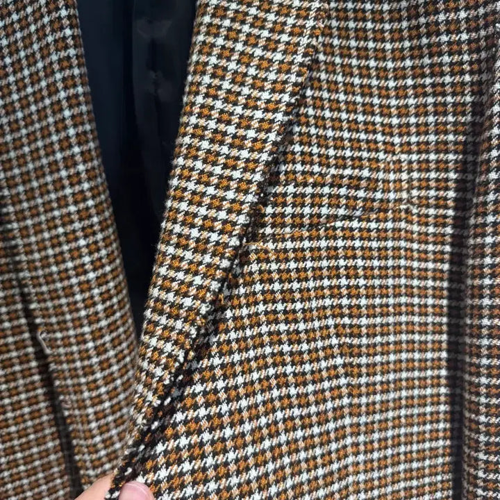 [BUNJANG] System Homme Check Pattern Jacket / 시스템(system homme) 체크 패턴 자켓
