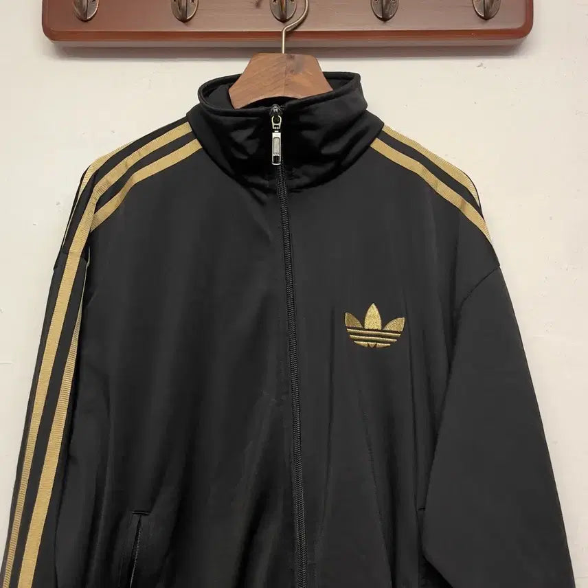 [BUNJANG] Adidas Firebird Track Jacket / 아디다스 파이어버드 검금 져지 자켓