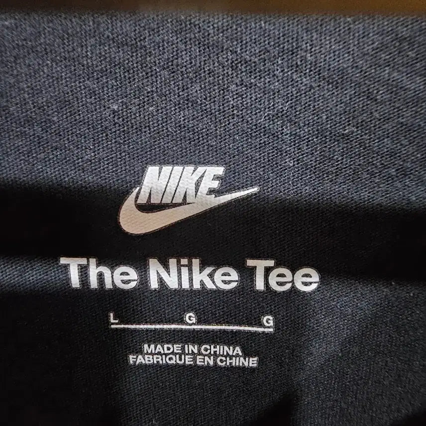 [BUNJANG] Nike Big Logo T-Shirt Black / 나이키 빅로고 반팔티 블랙