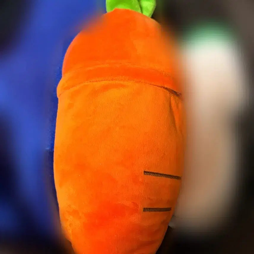 [BUNJANG] EXO SUHO Myeon-Tokki 20cm Rabbit Plush Pouch Bundle Set / 엑소 수호 면토끼 흑면이 인형 20cm 당근 파우치 일괄