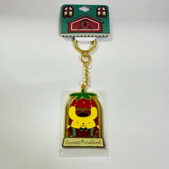 [BUNJANG] Sanrio Pompompurin Strawberry Charm / (한정)26NEW 퓨로랜드 폼폼푸린 키링