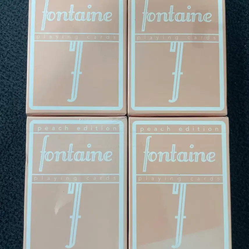 [BUNJANG] Fontaine Peach Edition Unsealed Deck / 폰테인 피치 에디션 미개봉