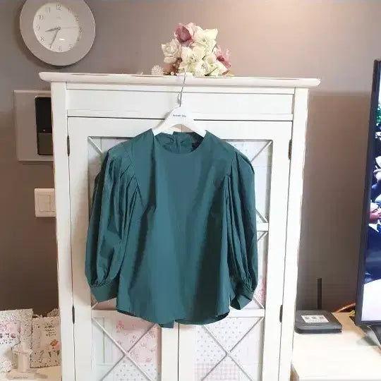 [BUNJANG] Zara Puff Sleeve Blouse Size 55 / 자라 퍼프소매 블라우스/55