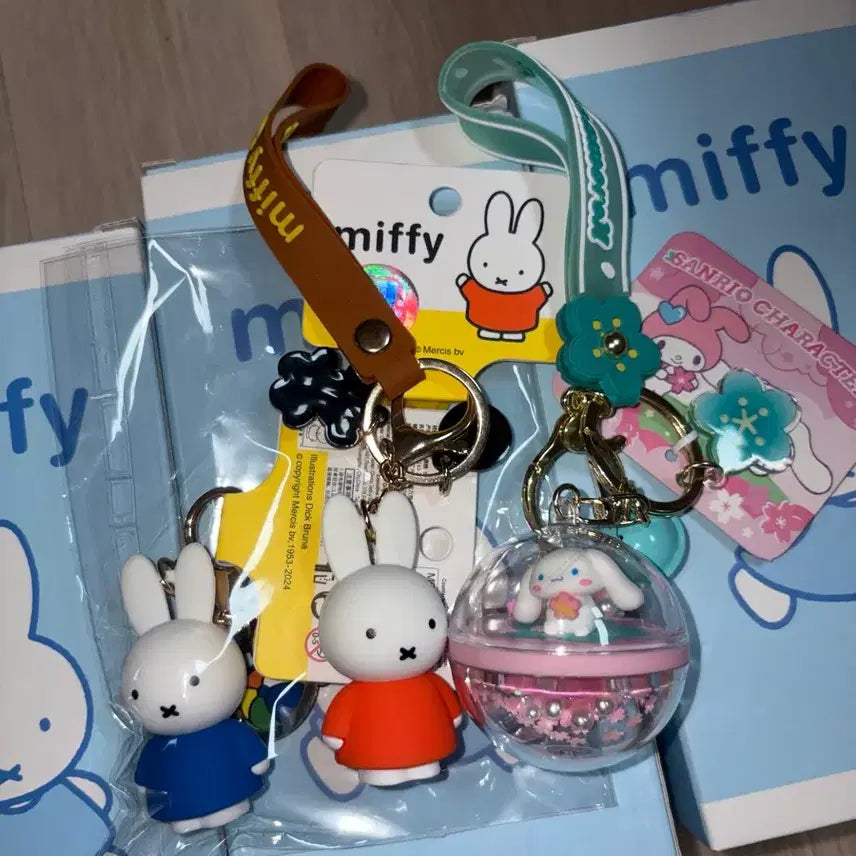 [BUNJANG] Miffy Tritan Tumbler (590ml) Bundle Set / (키링 증정)미피 트라이탄 텀블러(590ml)