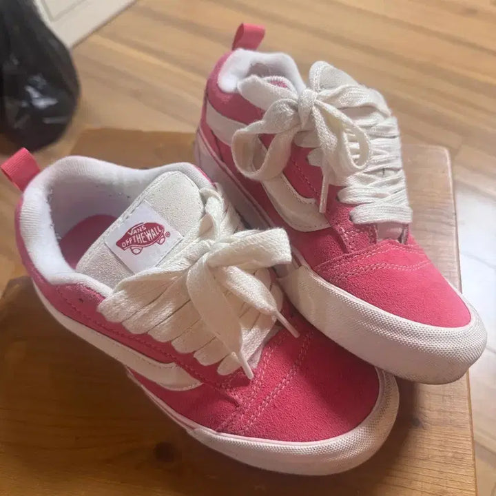 [BUNJANG] Vans Old Skool Retro Pink / 245 ) 반스 뉴스쿨 레트로 핑크