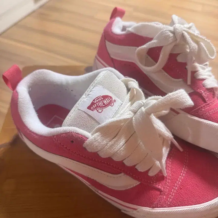[BUNJANG] Vans Old Skool Retro Pink / 245 ) 반스 뉴스쿨 레트로 핑크