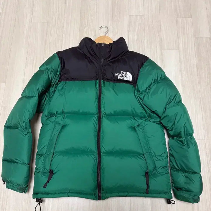 [BUNJANG] The North Face 1996 Nuptse Puffer Jacket Green/Black / 노스페이스 1996 눕시 패딩 그린/블랙