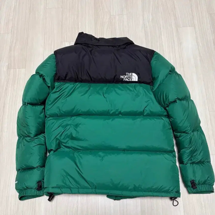 [BUNJANG] The North Face 1996 Nuptse Puffer Jacket Green/Black / 노스페이스 1996 눕시 패딩 그린/블랙
