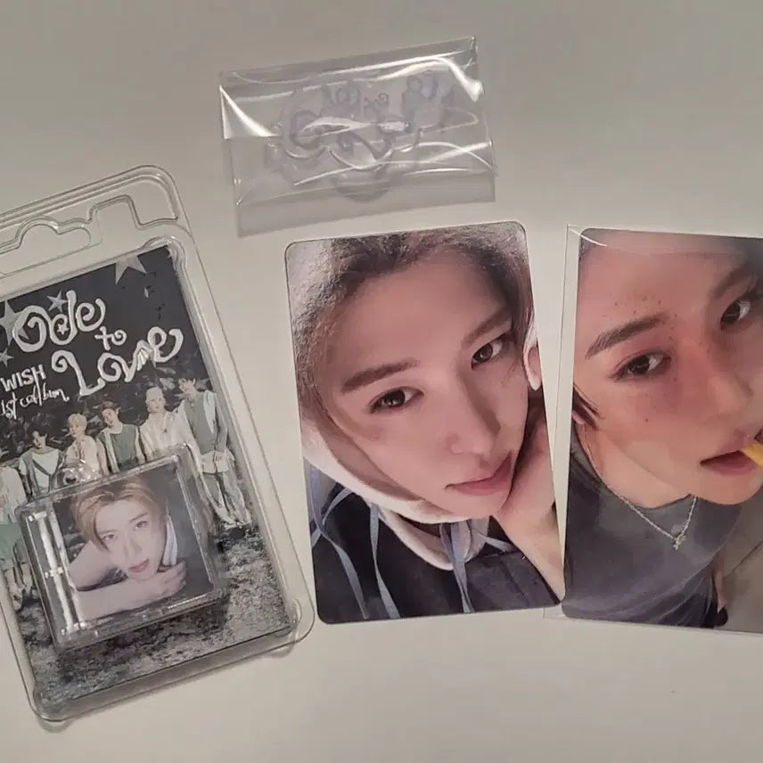 [BUNJANG] NCT WISH Sion SMINI Lucky Draw Photocard Holder / 엔시티위시 시온 스미니 앙콘 럭드