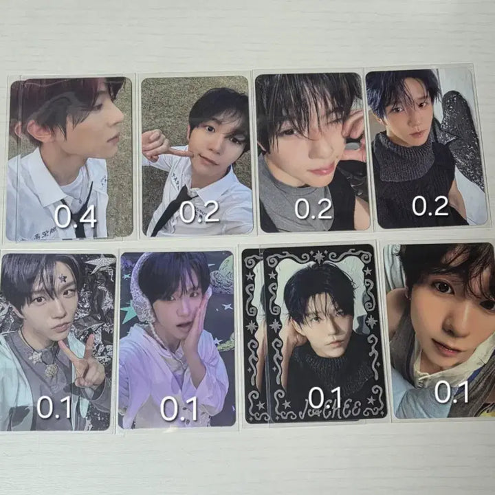 [BUNJANG] NCT WISH Seoshioucy Jaehee Ryo Photocard / 뒷장 확인)엔시티위시 포토카드(앨범, 영통)-시온 유우시 리쿠 재희 료