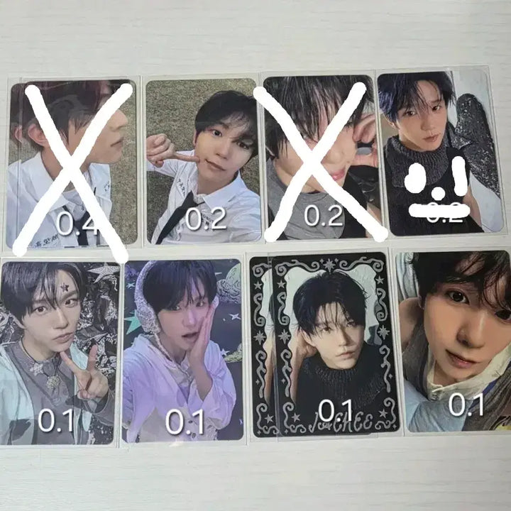 [BUNJANG] NCT WISH Seoshioucy Jaehee Ryo Photocard / 뒷장 확인)엔시티위시 포토카드(앨범, 영통)-시온 유우시 리쿠 재희 료