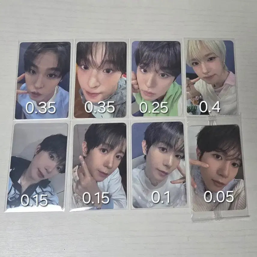 [BUNJANG] NCT WISH Seoshioucy Jaehee Ryo Photocard / 뒷장 확인)엔시티위시 포토카드(앨범, 영통)-시온 유우시 리쿠 재희 료