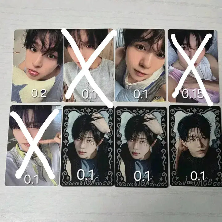 [BUNJANG] NCT WISH Seoshioucy Jaehee Ryo Photocard / 뒷장 확인)엔시티위시 포토카드(앨범, 영통)-시온 유우시 리쿠 재희 료