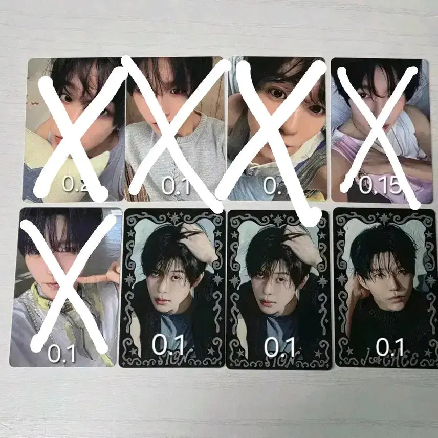 [BUNJANG] NCT WISH Seoshioucy Jaehee Ryo Photocard / 뒷장 확인)엔시티위시 포토카드(앨범, 영통)-시온 유우시 리쿠 재희 료