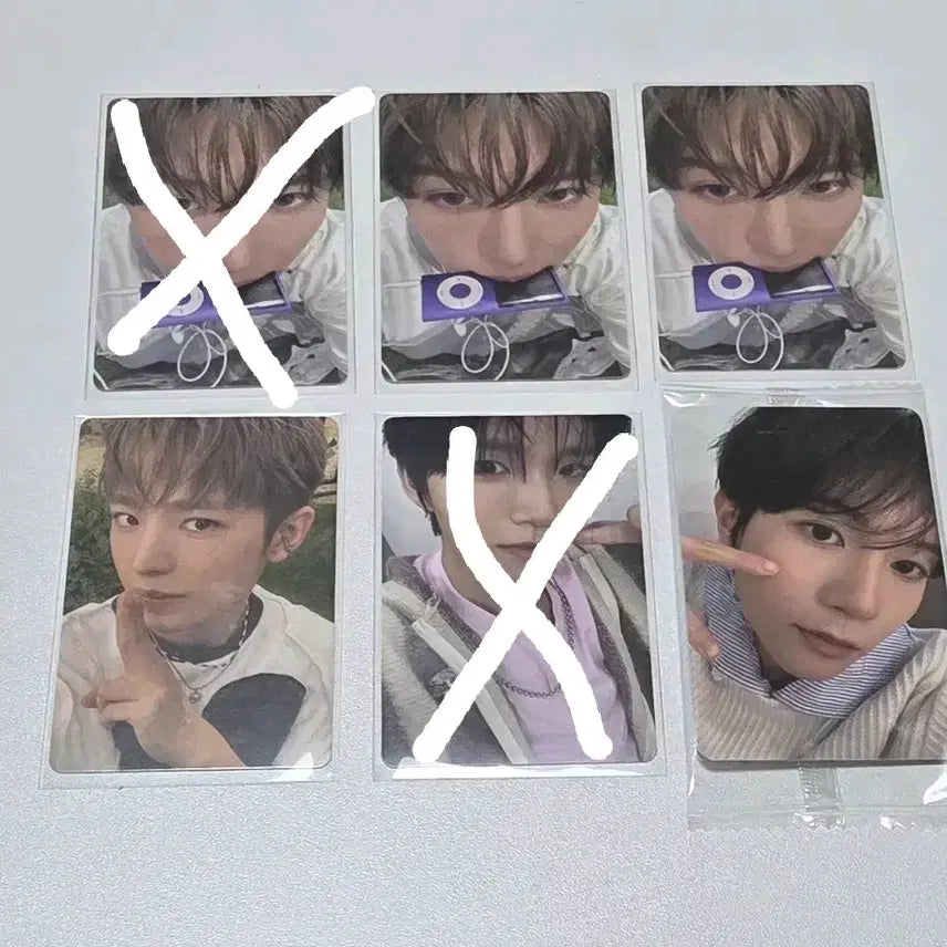 [BUNJANG] NCT WISH Seoshioucy Jaehee Ryo Photocard / 뒷장 확인)엔시티위시 포토카드(앨범, 영통)-시온 유우시 리쿠 재희 료