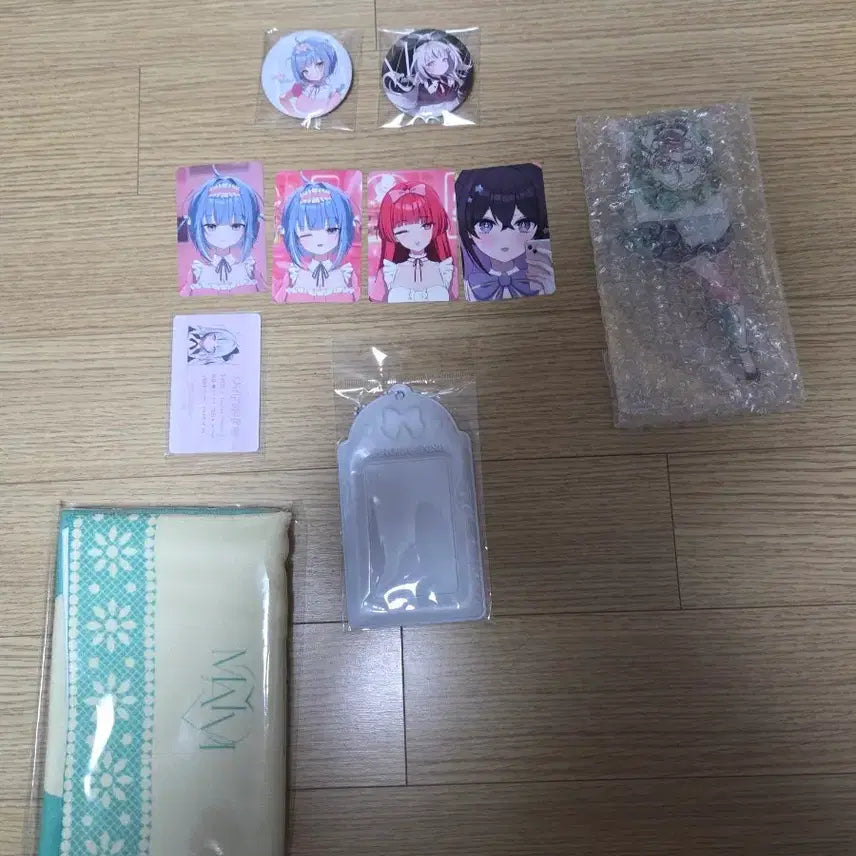 [BUNJANG] Hanabi Maid Cafe Goods Bundle Set / 하나비 메이드카페 굿즈 일괄