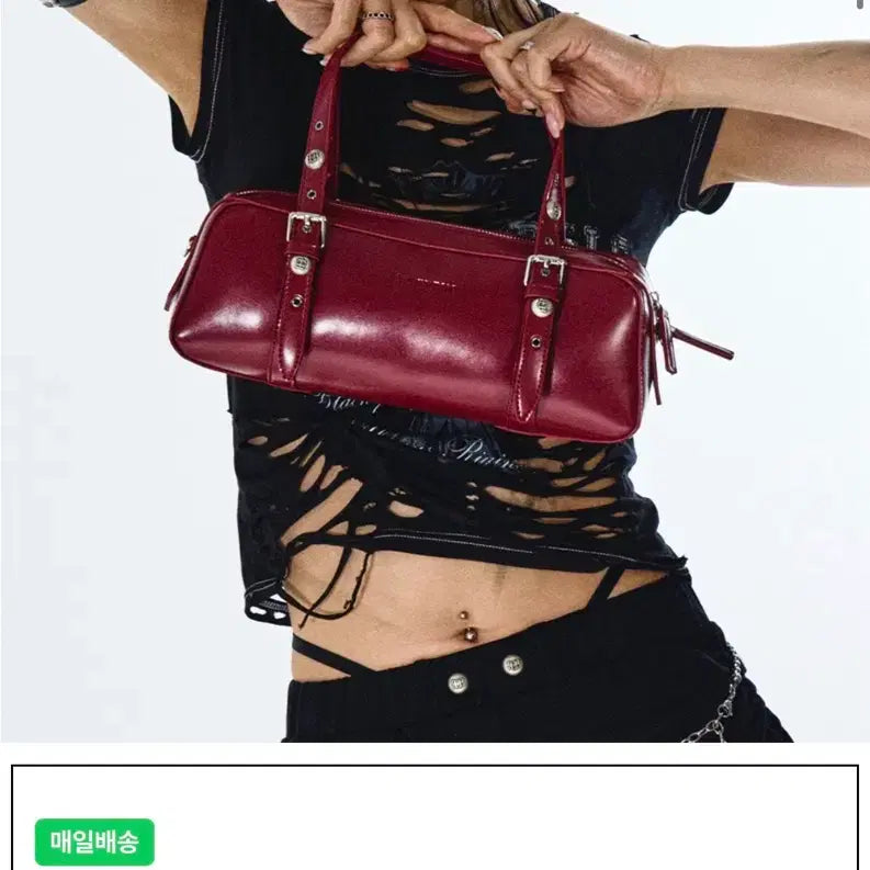 [BUNJANG] Blackpurple Tote Bag / 블랙퍼플 토트백
