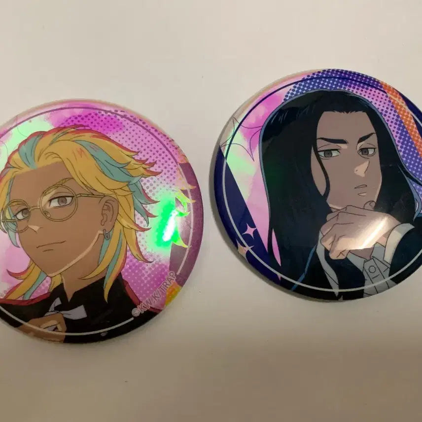 [BUNJANG] Tokyo Revengers Kanamoto Rindo Can Badge / 도쿄 리벤저스 캔뱃지 2종 바지, 하이타니 린도