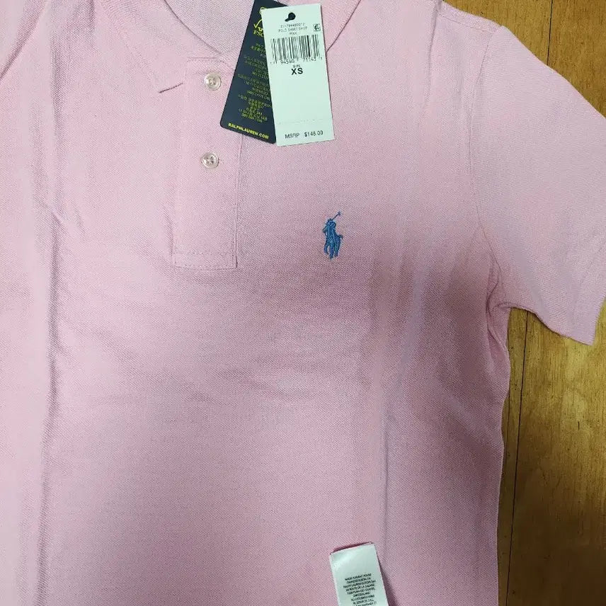 [BUNJANG] Polo Ralph Lauren Pink Pique Dress XS / [새상품] 폴로 랄프로렌 핑크 피케 원피스 XS