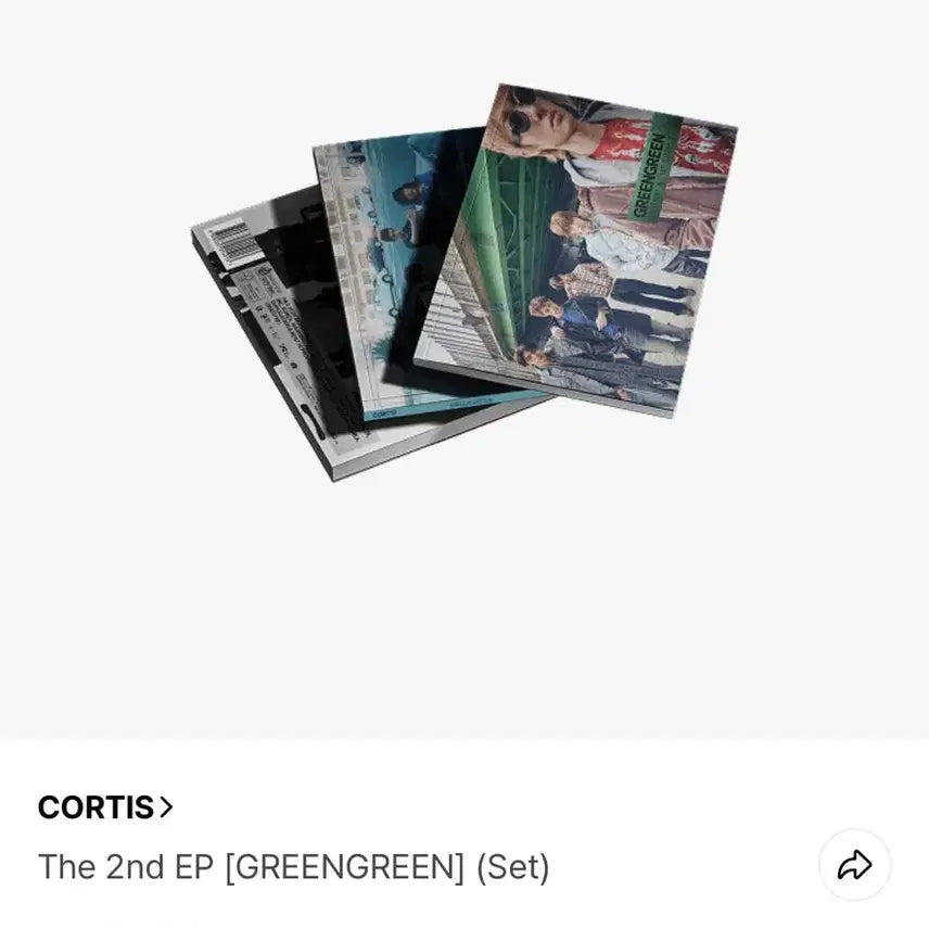 [BUNJANG] CORTIS GREENGREEN Album Set / 코르티스CORTIS GREENGREEN 앨범 세트