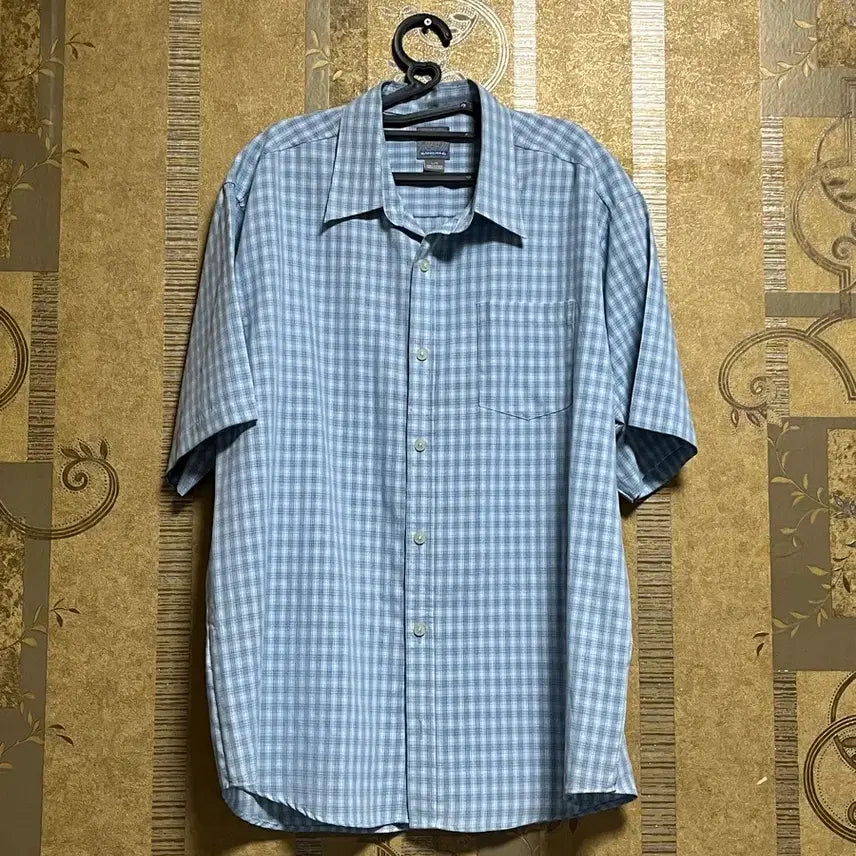 [BUNJANG] Quiksilver Vintage Check Short Sleeve Shirt XL / QUIKSILVER 체크 반팔 셔츠 XL