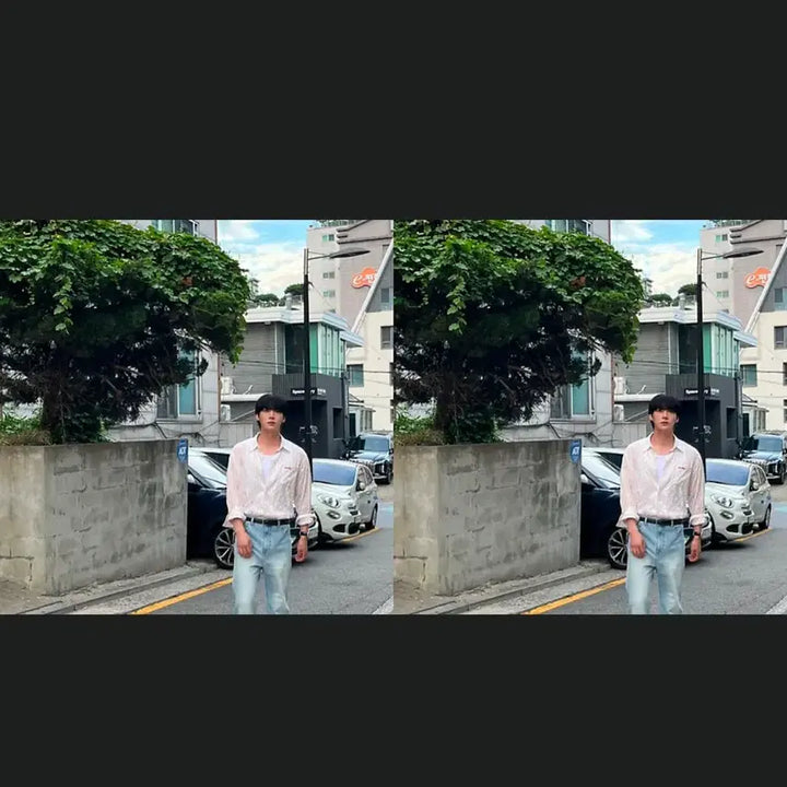[BUNJANG] STU Stripe Shirt, Cardigan, and Jacket Set / stu 스트라이프셔츠L stu가디건 stu셔츠 stu자켓