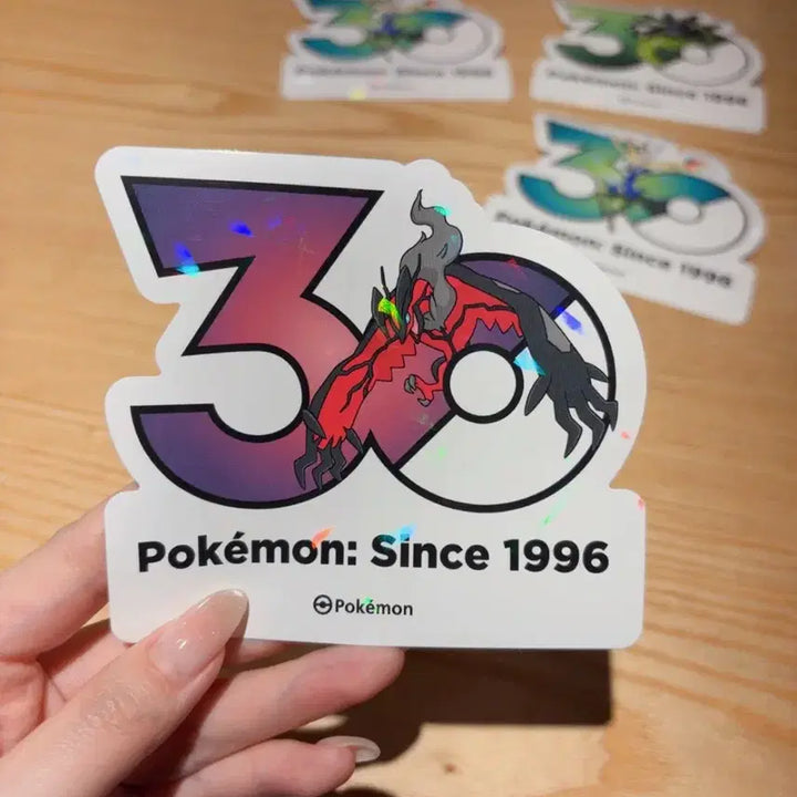 [BUNJANG] Pokemon 30th Anniversary Xerneas Yveltal Zygarde Sticker Set / (개별가능) 포켓몬 30주년 스티커 제르네아스 이벨타르 지가르데 세트
