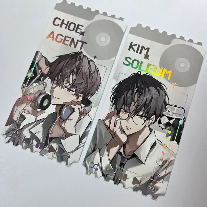 [BUNJANG] Choi Yowon Kim Soleum Music Player Ticket Bundle Set / 괴담출근 괴출 최요원 김솔음 뮤직플레이어 박티켓 먀냐님 비공굿