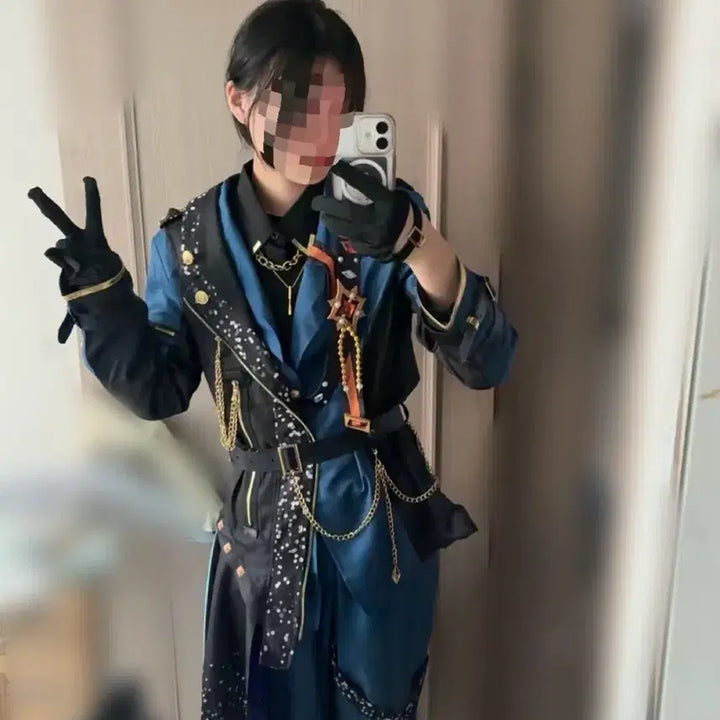 [BUNJANG] Project Sekai Akito Fuzion Outfit Costume Set / 프세카 아키토 퓨전 의상 판매