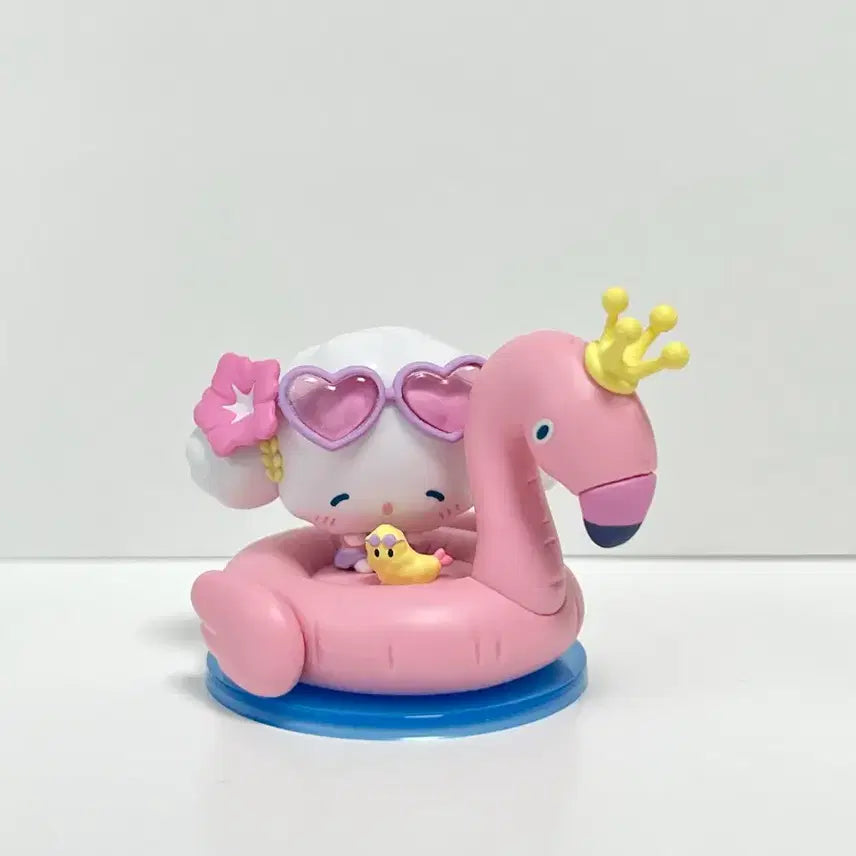 [BUNJANG] Sanrio Night Pool Kogyimyun Figure / 산리오 나이트풀 해피쿠지 코기뮹 피규어