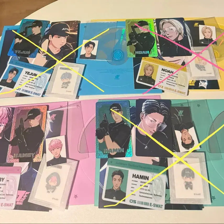 [BUNJANG] PLAVE Kaligo 2 ID Pass Album Bundle Set (Unsealed) / 플레이브 칼리고2 id pass 아이디패스 개봉앨범 밤비 양도 판매
