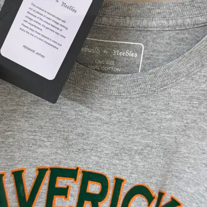 [BUNJANG] Needles Mavericks Remake T-Shirt / Needles Mavericks 리메이크 티셔츠