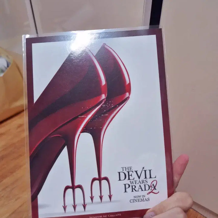 [BUNJANG] The Devil Wears Prada 2 Art Card Lotte Cinema / 악마는 프라다를 입는다2 아트카드 새상품 롯데시네마