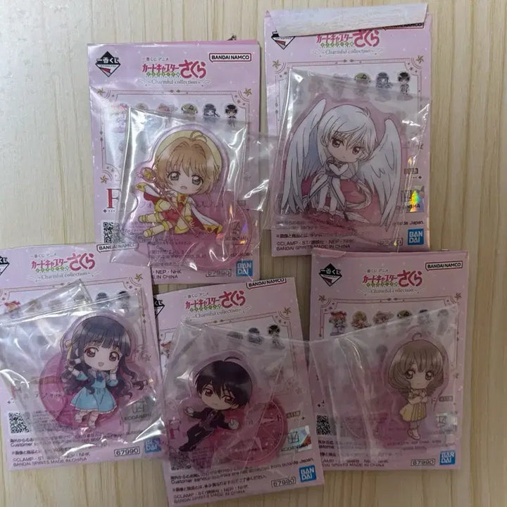 [BUNJANG] Cardcaptor Sakura Ichiban Kuji F Prize Acrylic Stand Bundle Set / 일괄)카드캡터체리 제일복권 쿠지 f상 아크릴스탠드