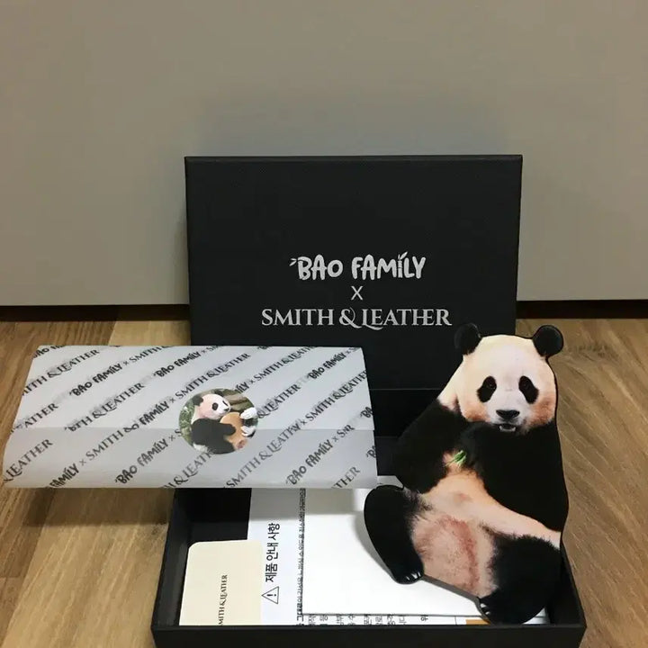 [BUNJANG] Smith &amp; Leather Fu Bao Luggage Tag / 푸바오 스미스앤레더 러기지택
