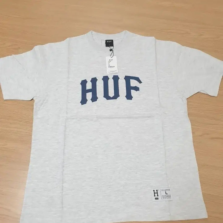 [BUNJANG] HUF Melange Grey T-Shirt / (새상품) HUF 멜란지그레이 티셔츠