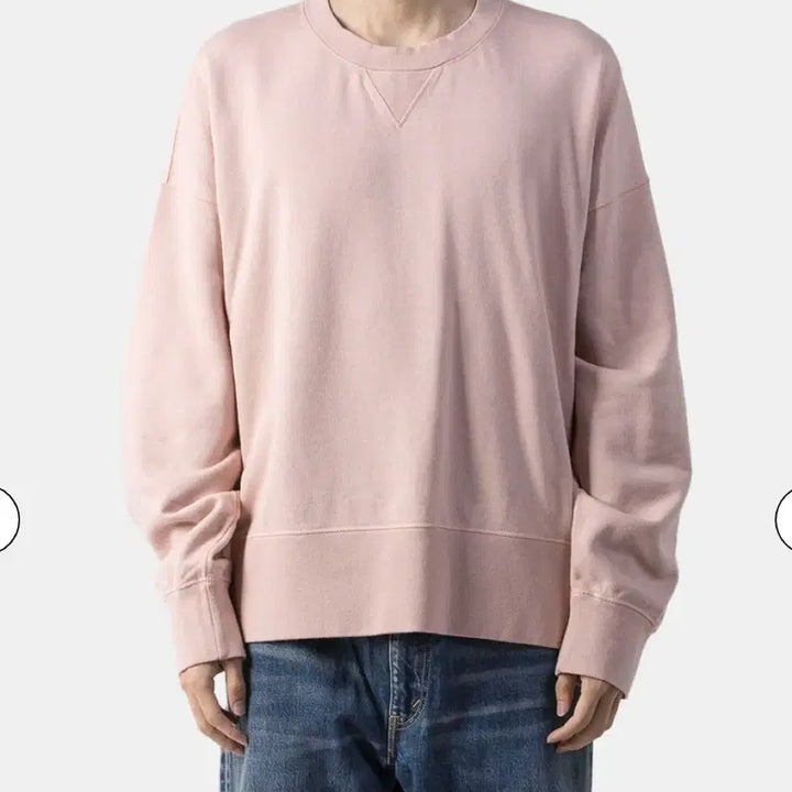 [BUNJANG] Visvim Court Sweatshirt Long Sleeve Pink Size 5 / 비즈빔 스웻셔츠 핑크 5사이즈