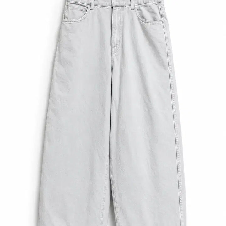 [BUNJANG] Uniqlo U White Wide Leg Pants Size 25 / UNIQLO U 라인 화이트 와이드 팬츠 25