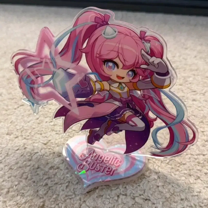 [BUNJANG] MapleStory Angelic Buster Remaster Acrylic Stand (Unsealed) / 메이플스토리 엔젤릭버스터 아크릴 스탠드 단순 개봉양품