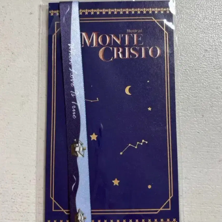 [BUNJANG] The Count of Monte Cristo 10th Anniversary Strap / 뮤지컬 몬테크리스토 10주년 스트랩