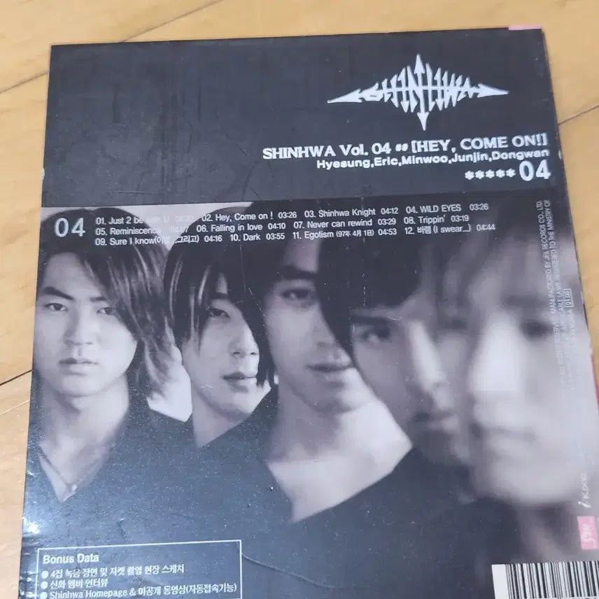 [BUNJANG] Shinhwa 4th Album Hey, Come On! [Sealed] / 신화 4집 Hey, Come On! 앨범