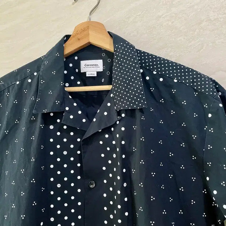 [BUNJANG] Covernat Bandana Short Sleeve Shirt Men&