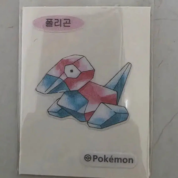[BUNJANG] Charizard Sticker / 리자몽 + 폴리곤 띠부씰