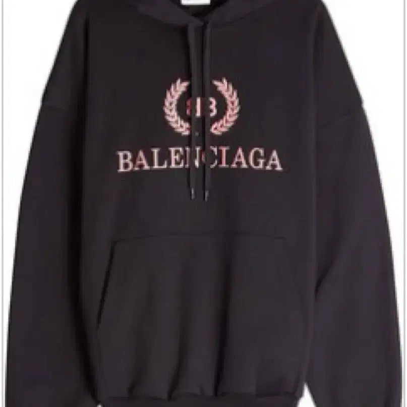[BUNJANG] Balenciaga Laurel Logo Hoodie / (정품)발렌시아가 월계수 로고 후드티