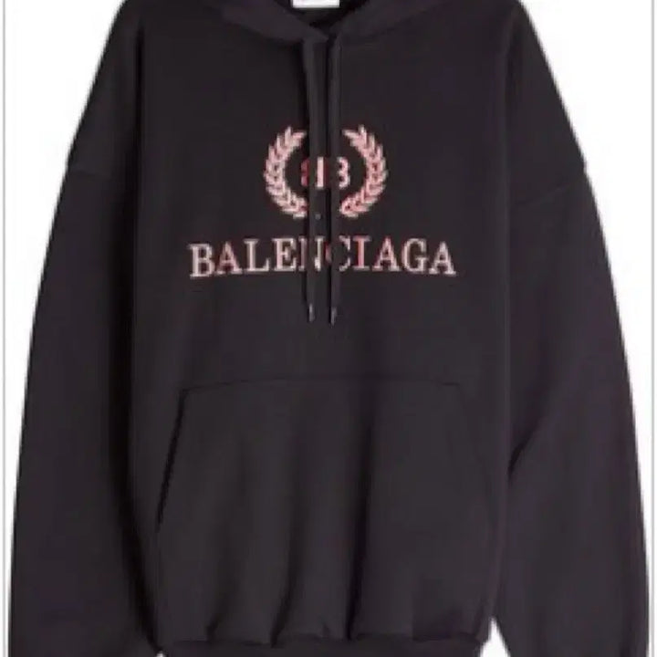 [BUNJANG] Balenciaga Laurel Logo Hoodie / (정품)발렌시아가 월계수 로고 후드티
