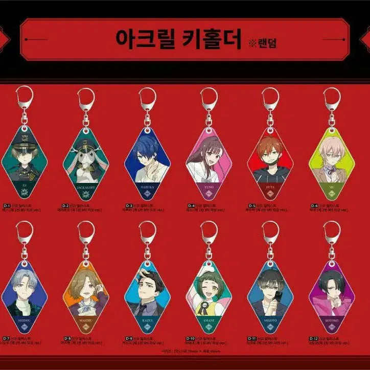 [BUNJANG] Milgram Kuji Prize D Kotoko Acrylic Keyring / 밀그램 쿠지 D상 코토코 팔아요.